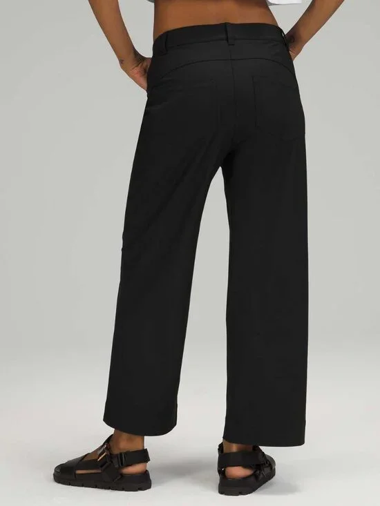 Lululemon City Sleek 5 Pocket Wide-Leg High Rise 7/8 Length Pant - Picture 2 of 7